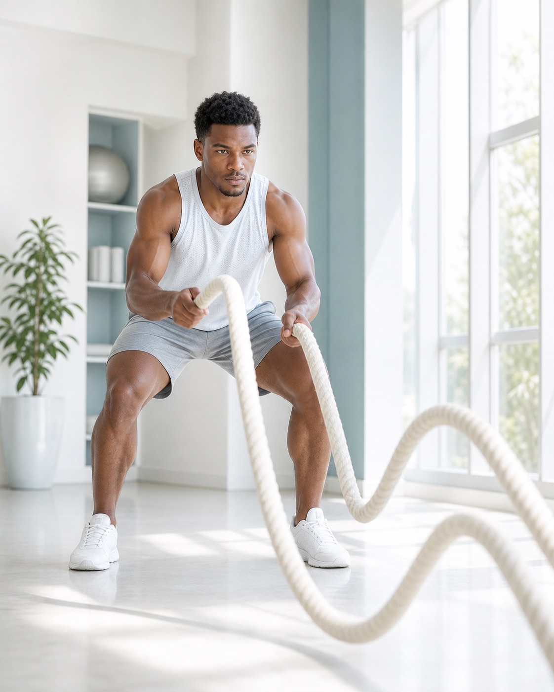 Pulse Fit Fitness Landing poster visual